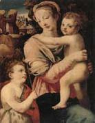 unknow artist The Madonna and child with the infant saint john the baptist china oil painting artist